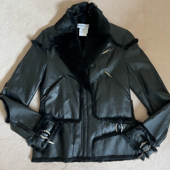 Authentic DIOR Biker leather jacket - Picture 8 of 17
